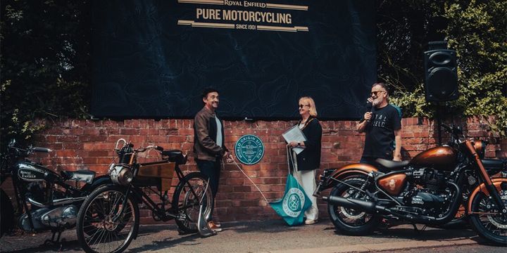 World Origin Site w Redditch na 125 lat marki Royal Enfield