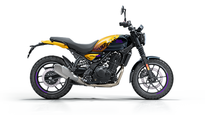Royal Enfield Guerrilla 450 Yellow Ribbon