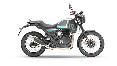 Royal Enfield Scram 411 Silver Spirit
