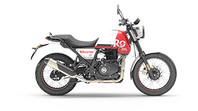 Royal Enfield Scram 411 White Flame