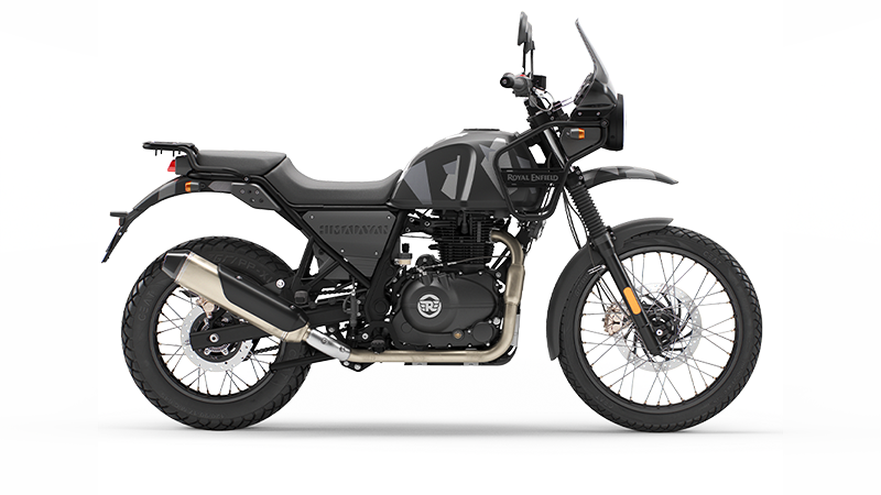 Royal Enfield Himalayan 411 Sleet Black