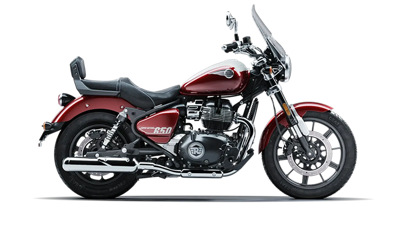 Royal Enfield Super Meteor 650 Celestial Red