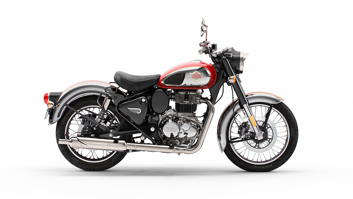 Royal Enfield Classic 350 Chrome Red