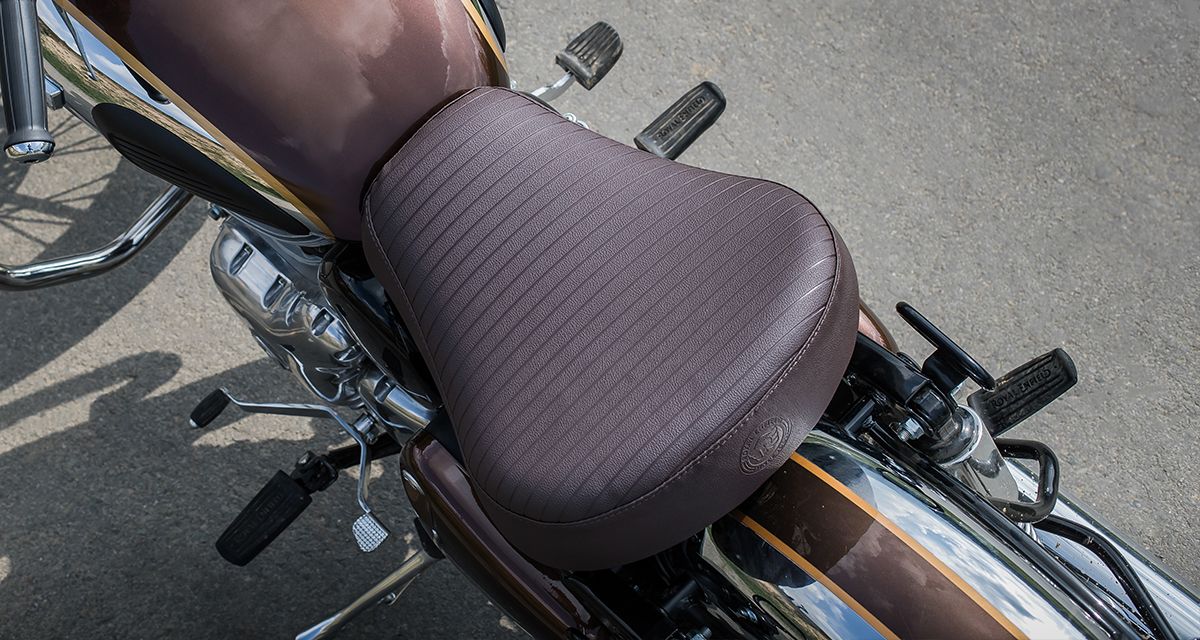 Całkowicie nowe siedzisko Royal Enfield Classic 350