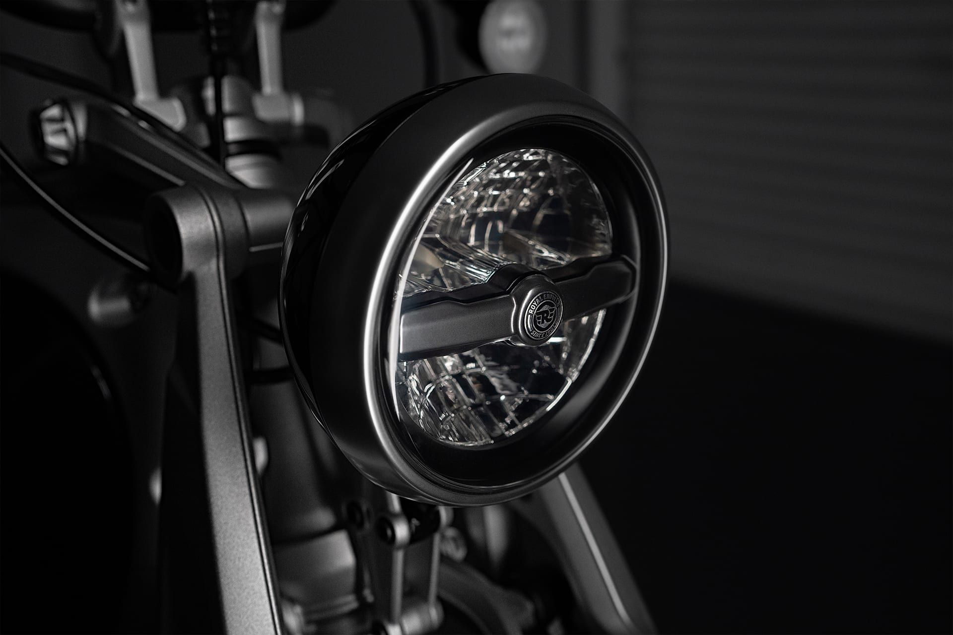 Royal Enfield Flying Flea reflektor z logo