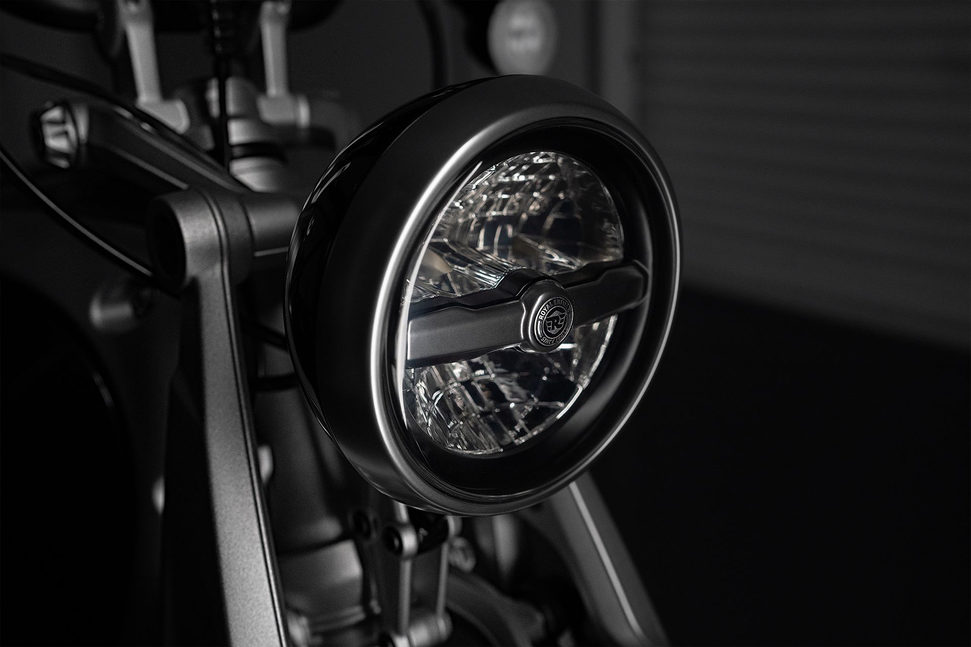 Royal Enfield Flying Flea reflektor z logo