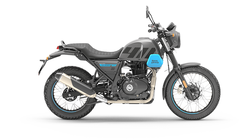Royal Enfield Scram 411 Graphite Blue