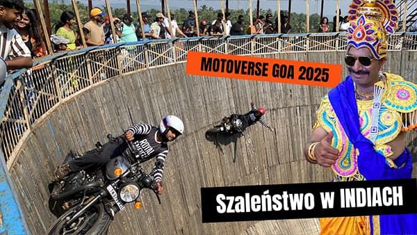 Motocyklowe szaleństwo w Indiach - Motoverse Goa 2025