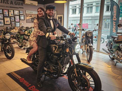 Przekazanie Shotgun 650 x Rough Crafts — Royal Enfield Poznań